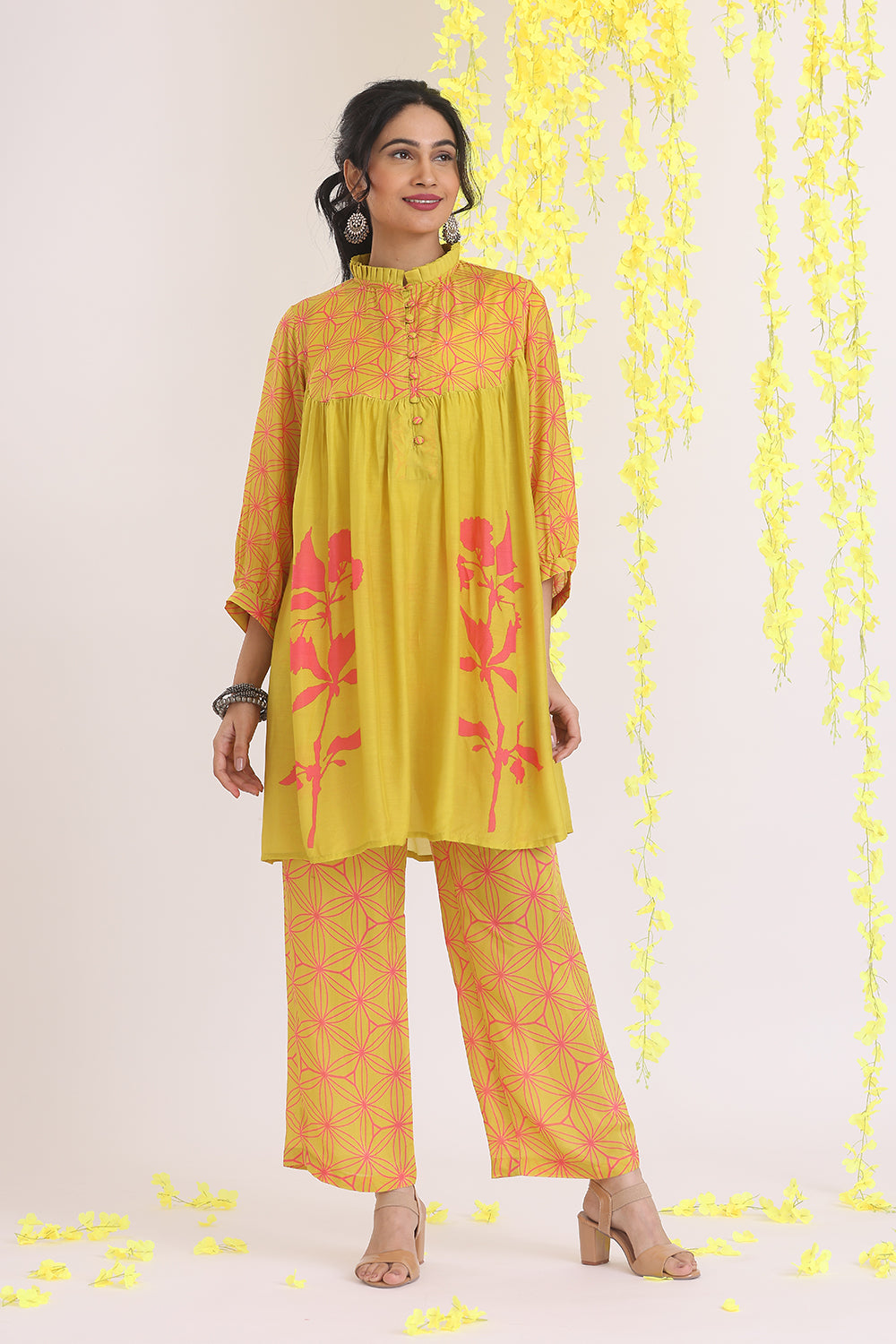 Ochre Yellow Coords Sets
