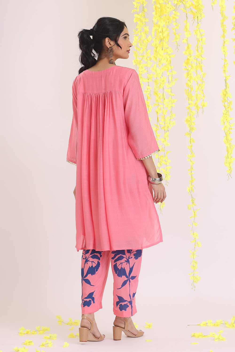 Pink Kurta Set