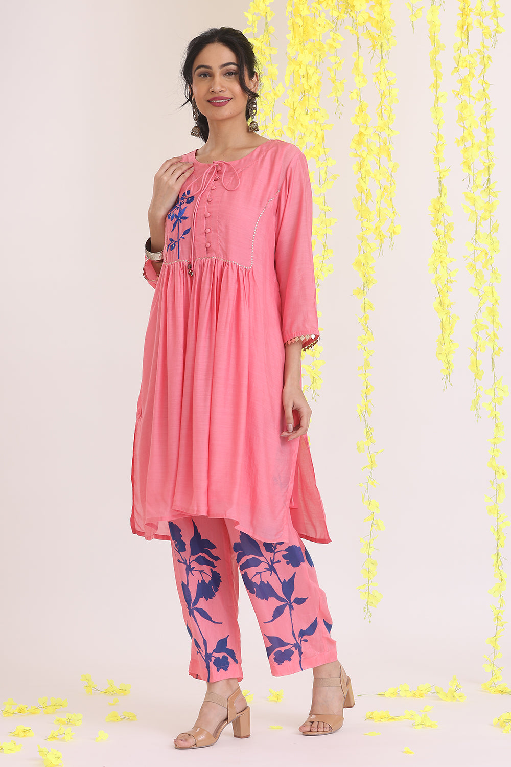 Pink Kurta Set
