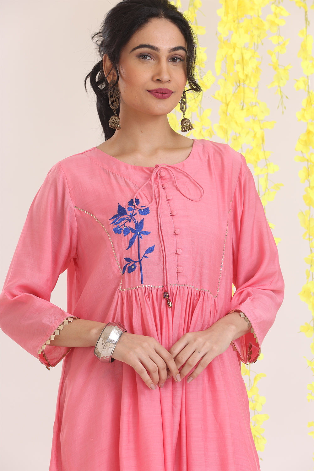 Pink Kurta Set