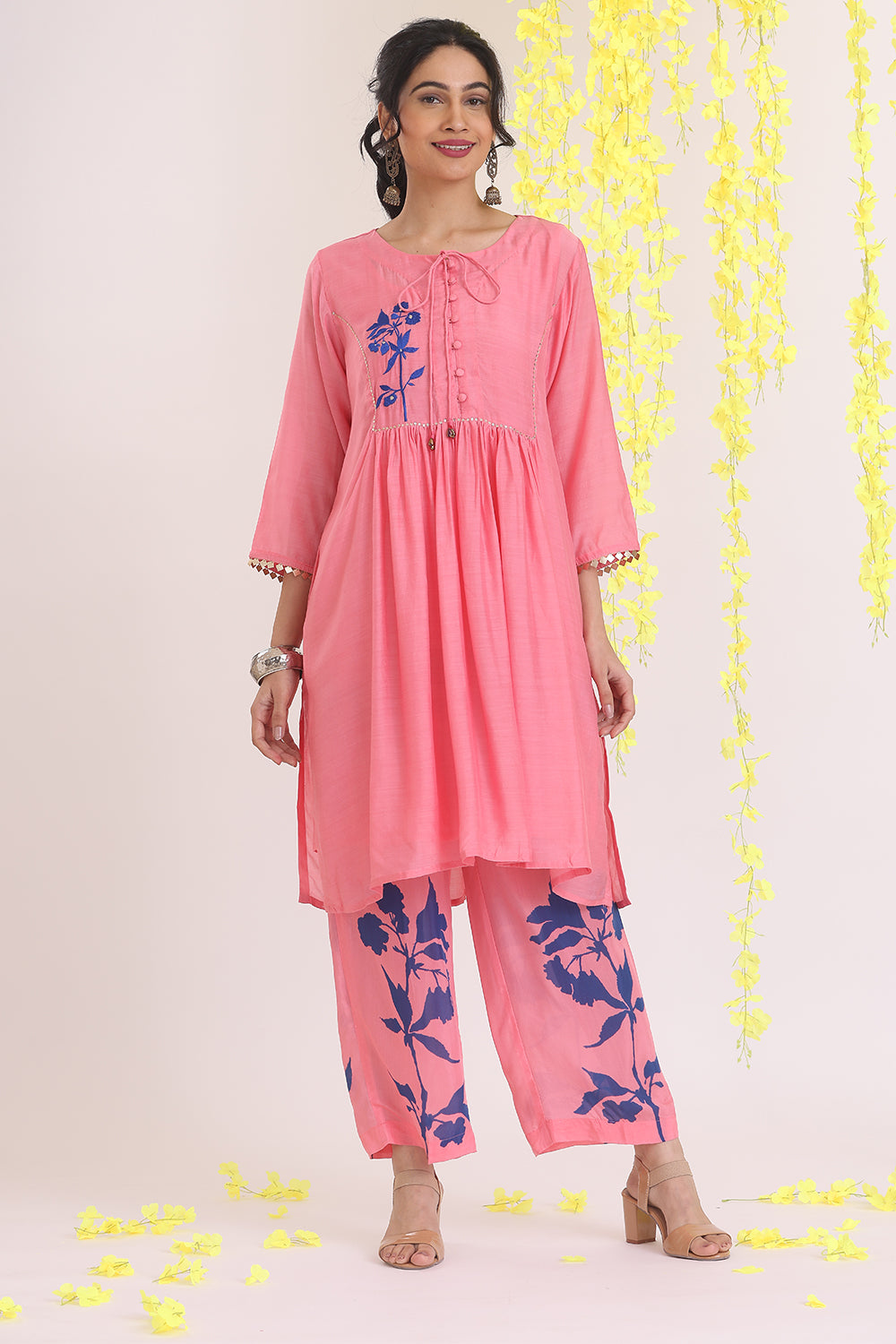 Pink Kurta Set