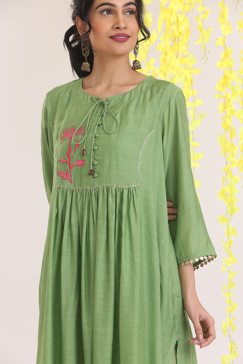 Green Kurta Sets
