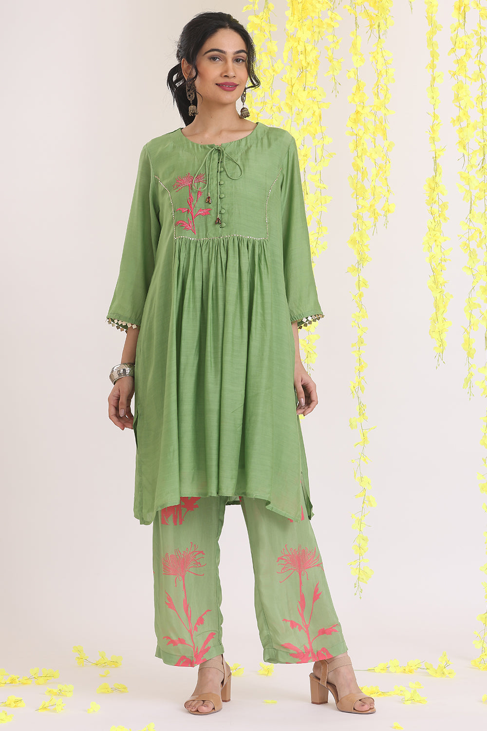 Green Kurta Sets