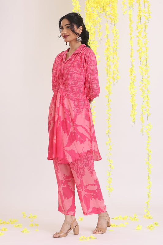 Coord set Coral Pink