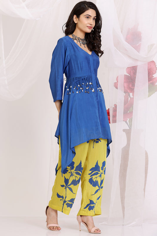 Coord set Electric Blue