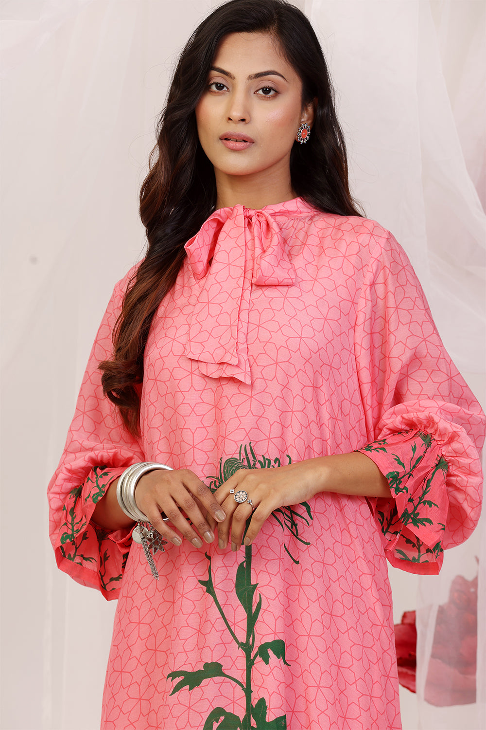 Designer Salmon Pink Dresses