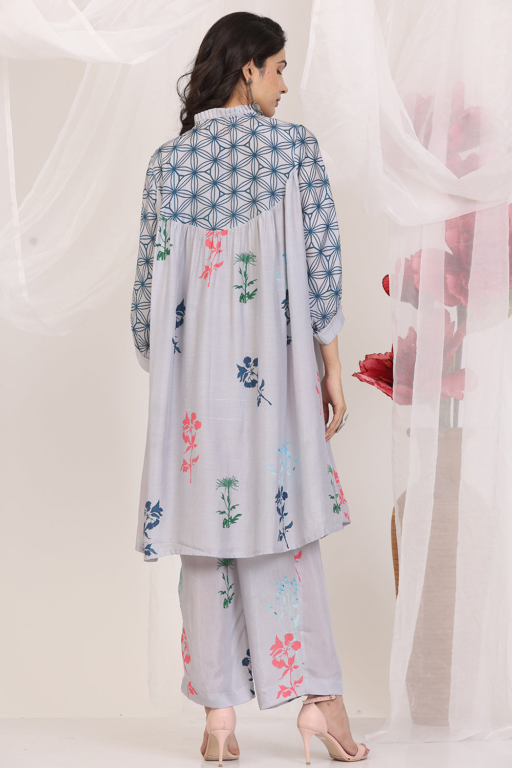 Coord set Grey Jaal