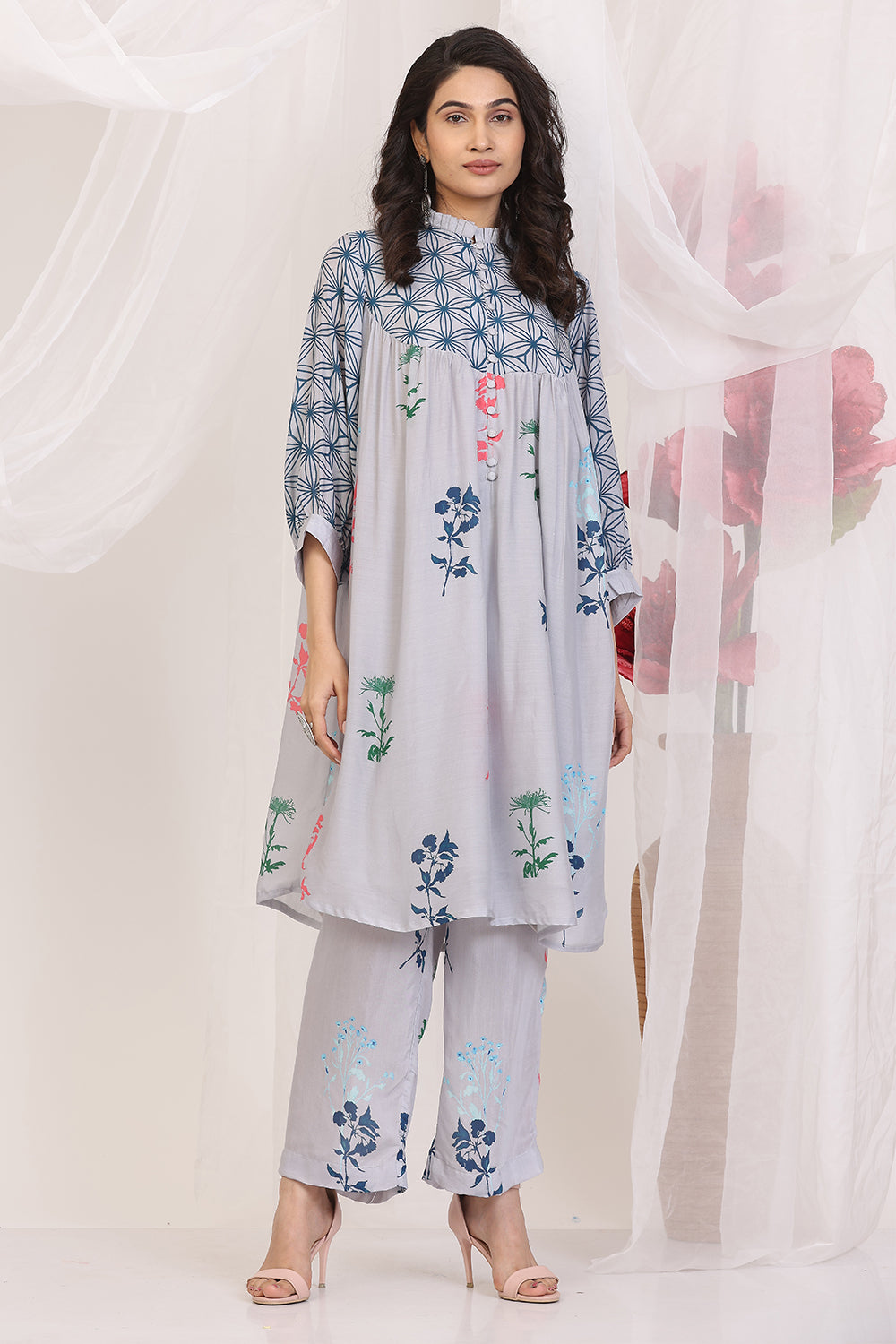 Coord set Grey Jaal