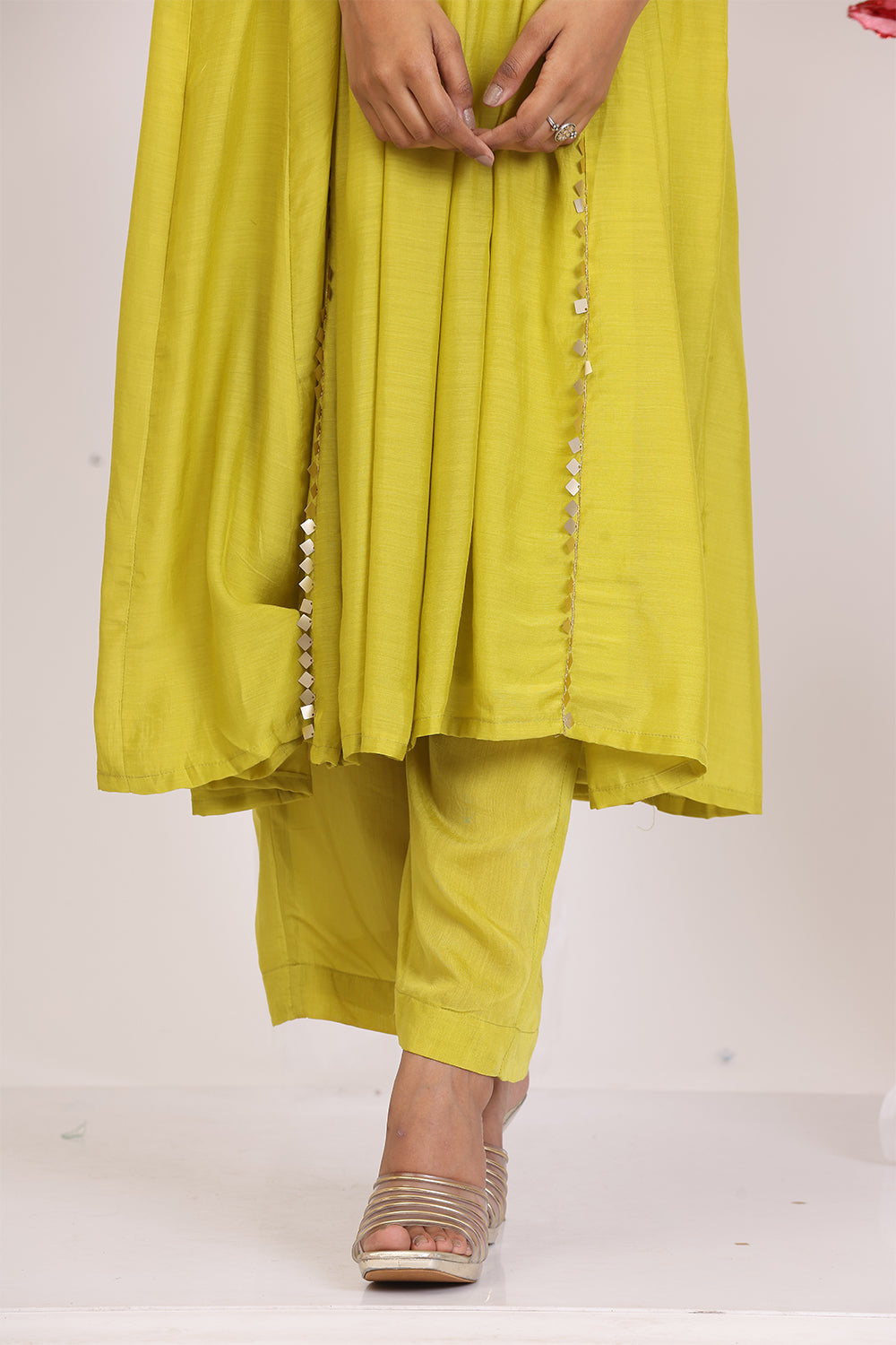 Ochre Yellow And Blue Kalidar
