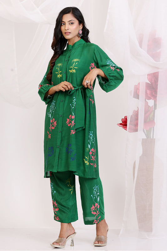 Emerald Green Coord Set