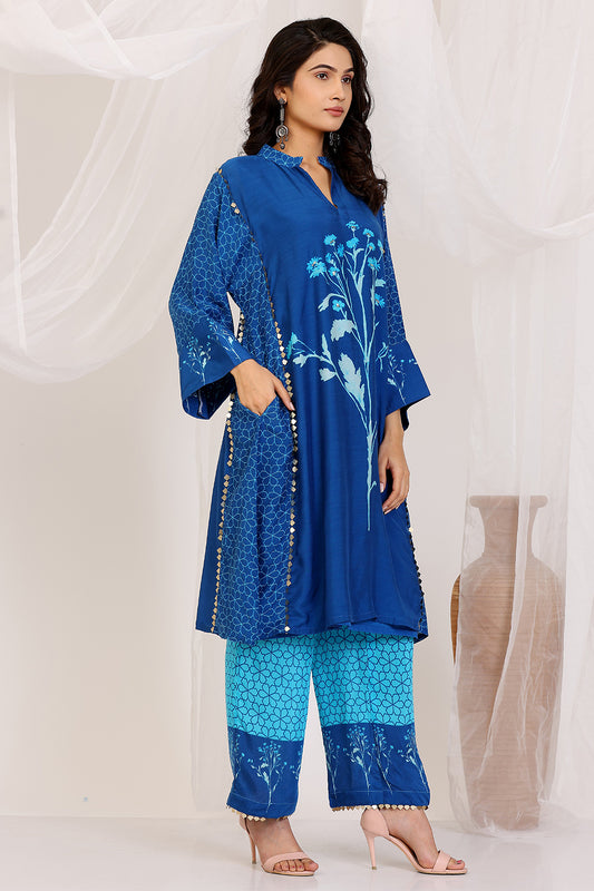 Electric Blue And Turquoise Blue