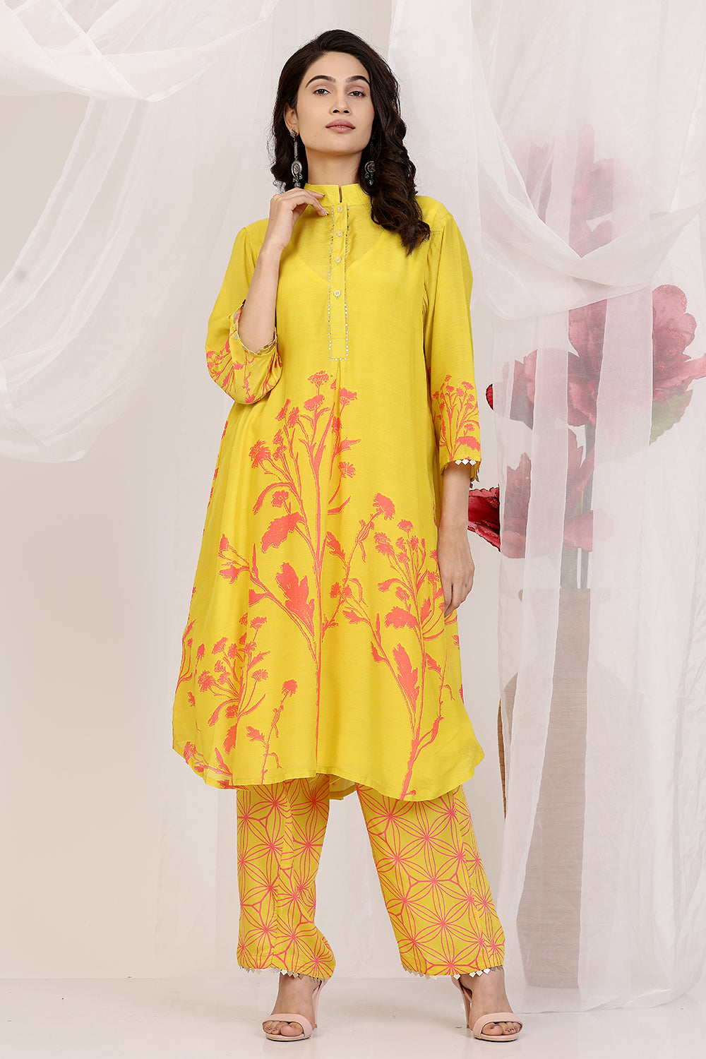 Yellow Kurta Set