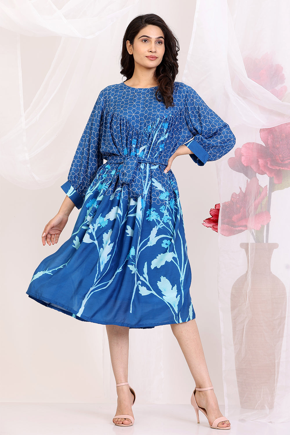 Electric Blue Dress