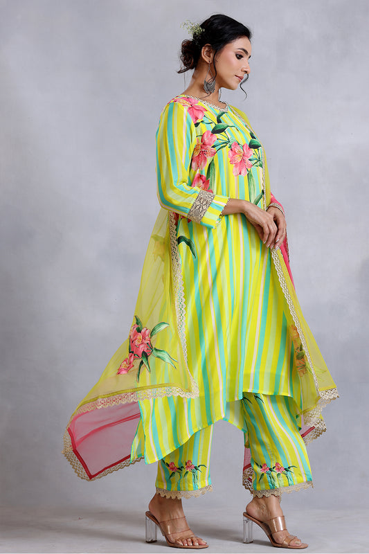 Kurta Set Yellow