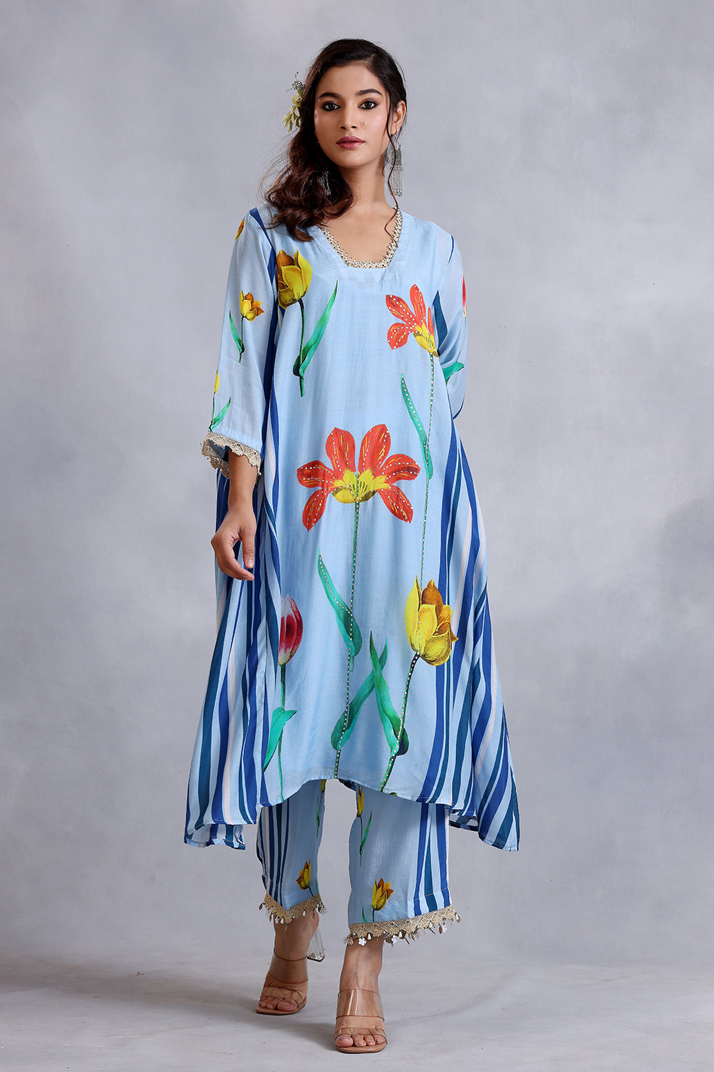 Blue Kurta Set