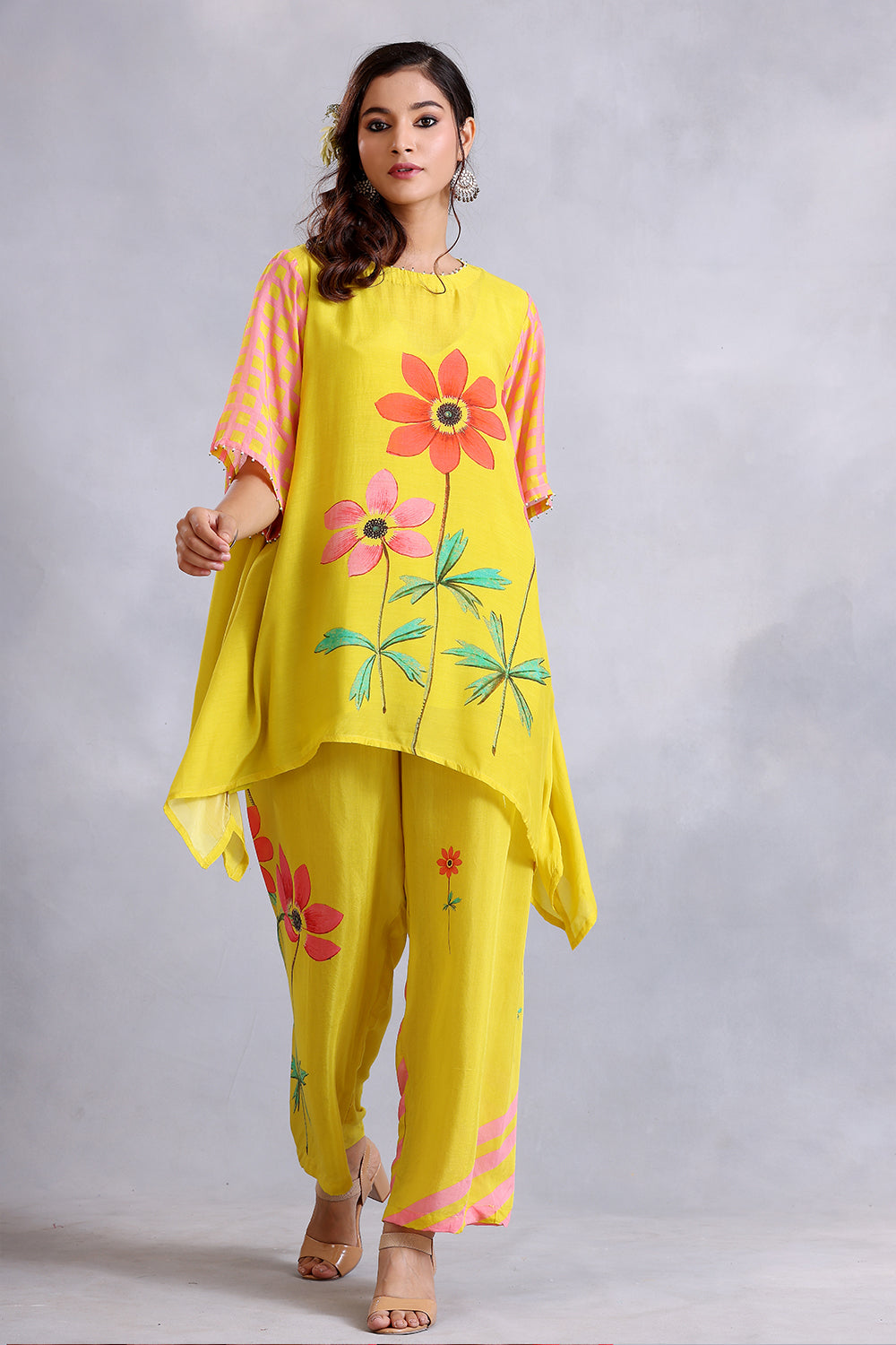 Designer Ochre Yellow Coords Sets