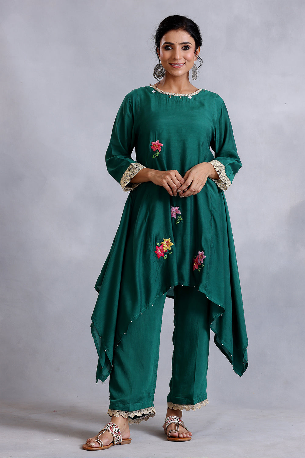 Emerald Green Kurta Set