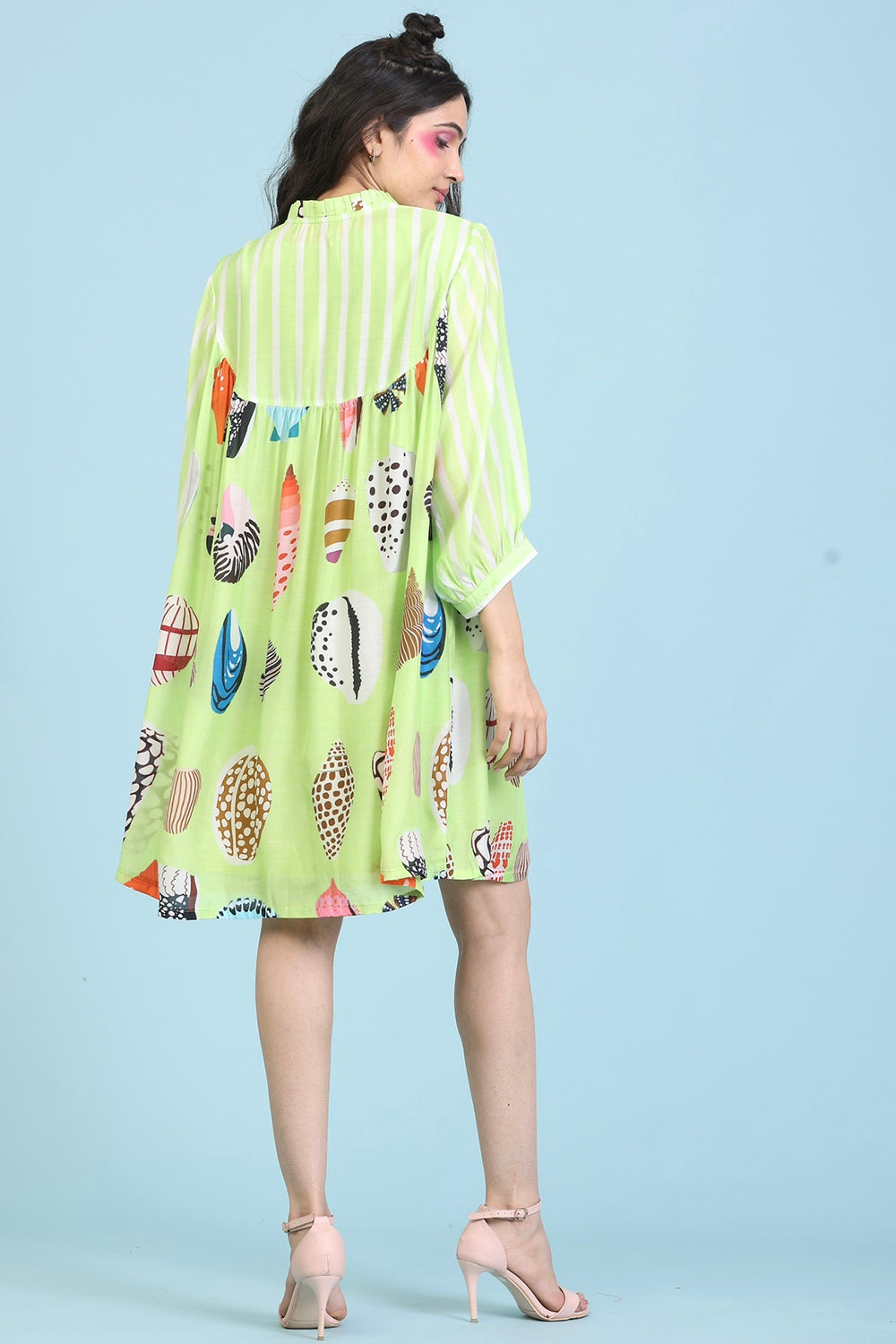 Green Shell Dress