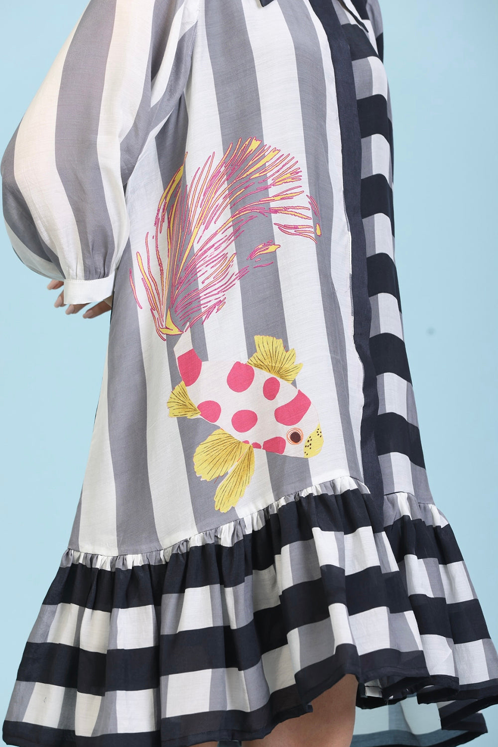 Designer Black And White Dresses