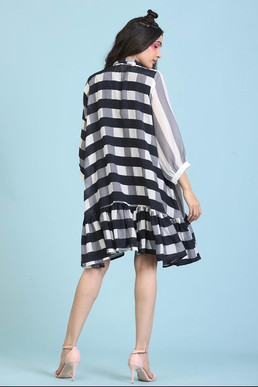 Designer Black And White Dresses