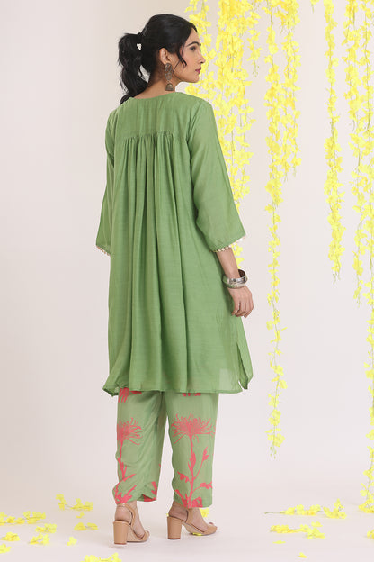 Green Kurta Sets