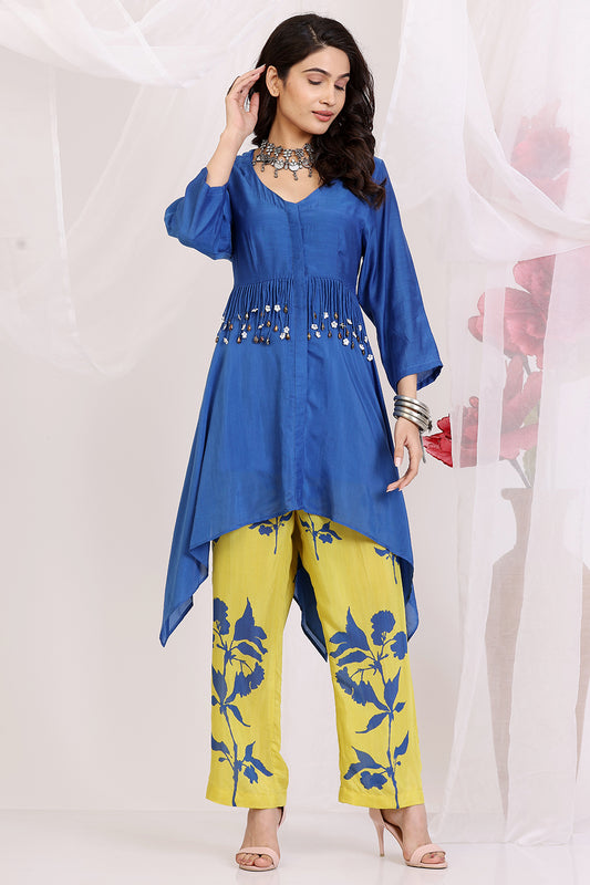 Coord set  Electric Blue