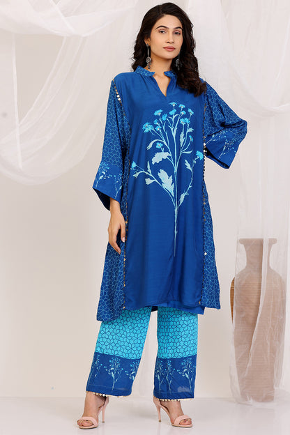 Electric Blue And Turquoise Blue