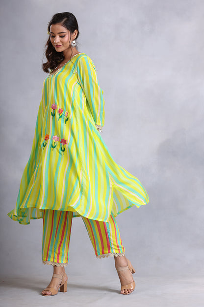 Yellow Kurta Set