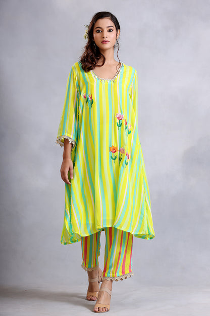 Yellow Kurta Set