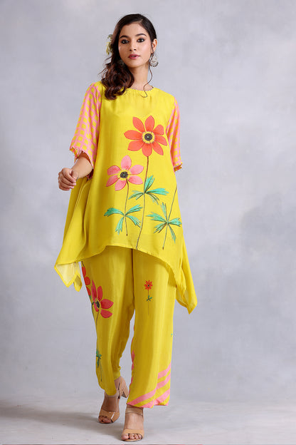 Designer Ochre Yellow Coords Sets