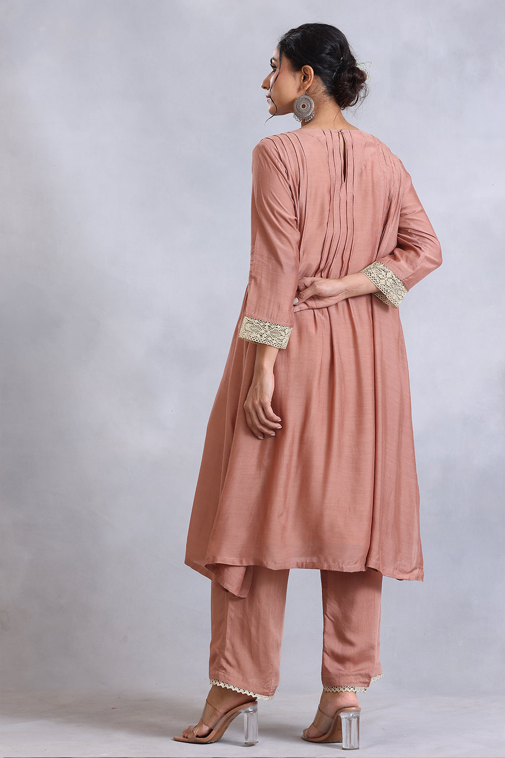 Nude Brown Kurta Set