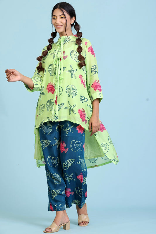 Designer Green And Blue Coords