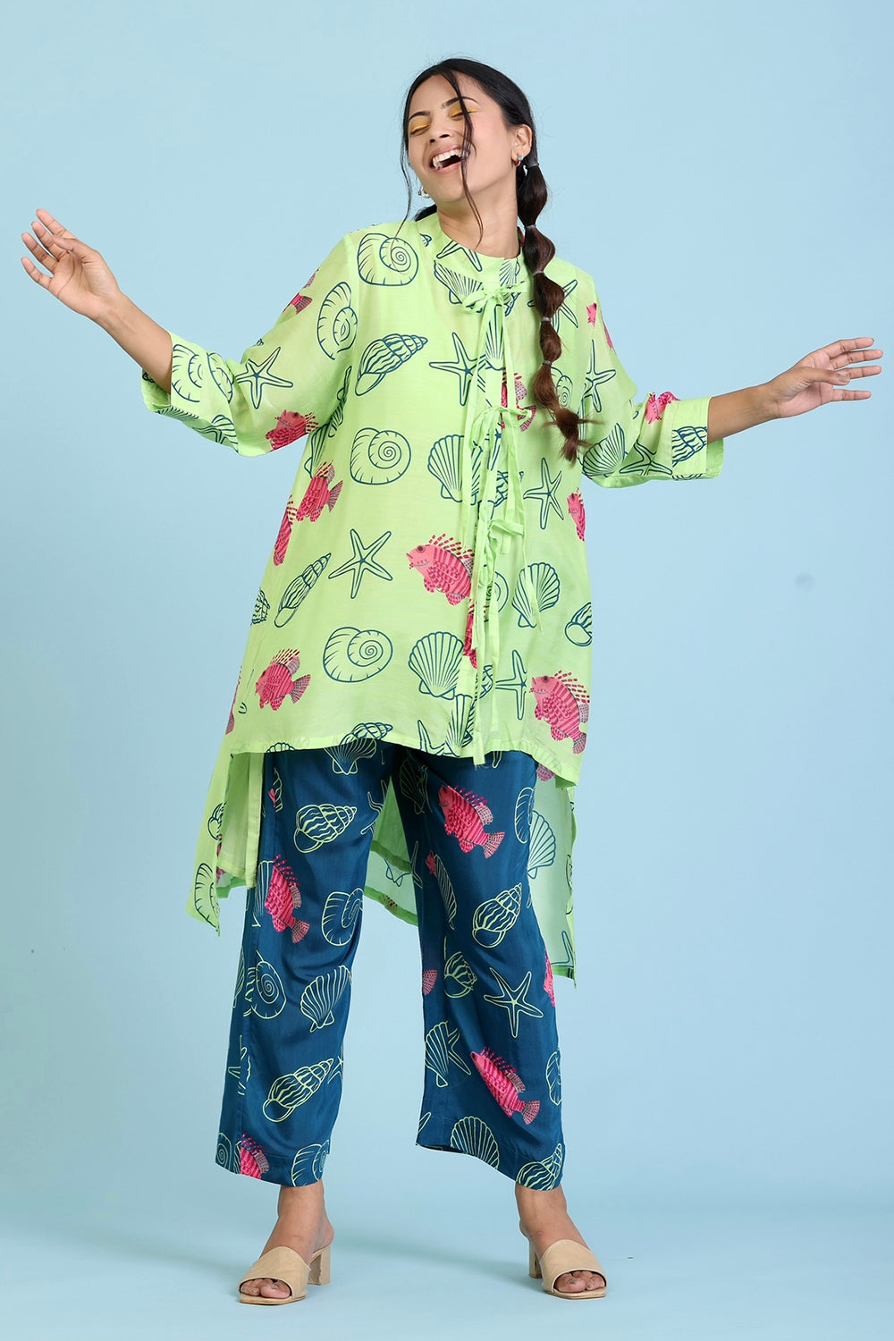 Designer Green And Blue Coords