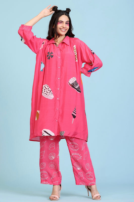 Designer Fushcia Coords Sets