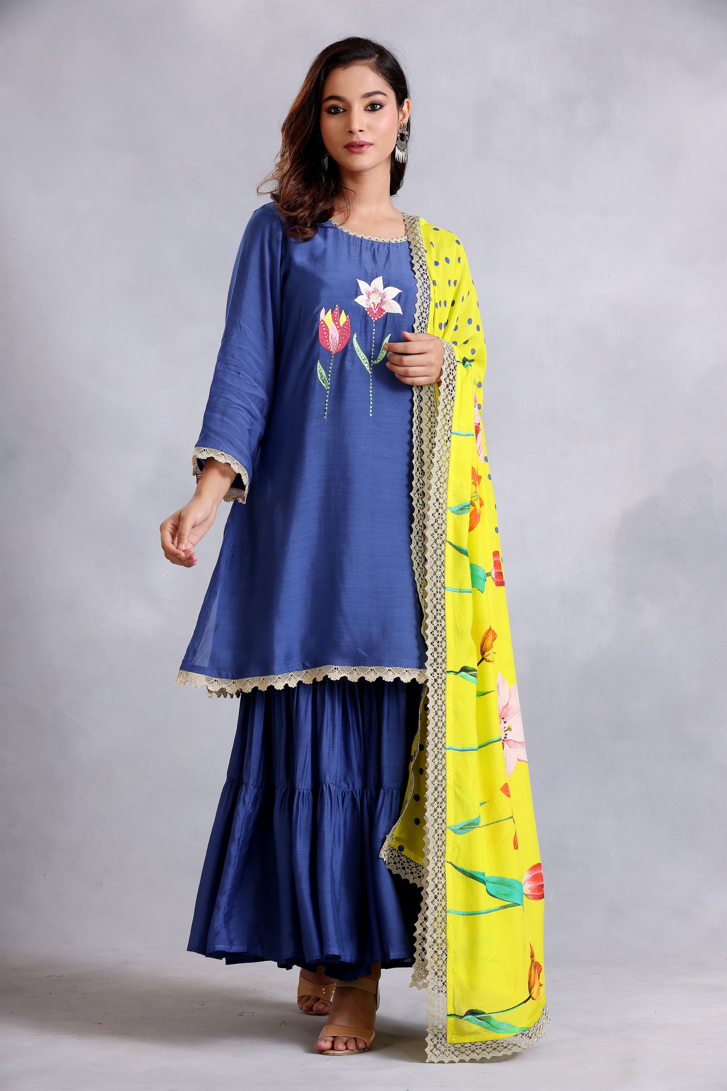 Kurta Set - Royal Blue