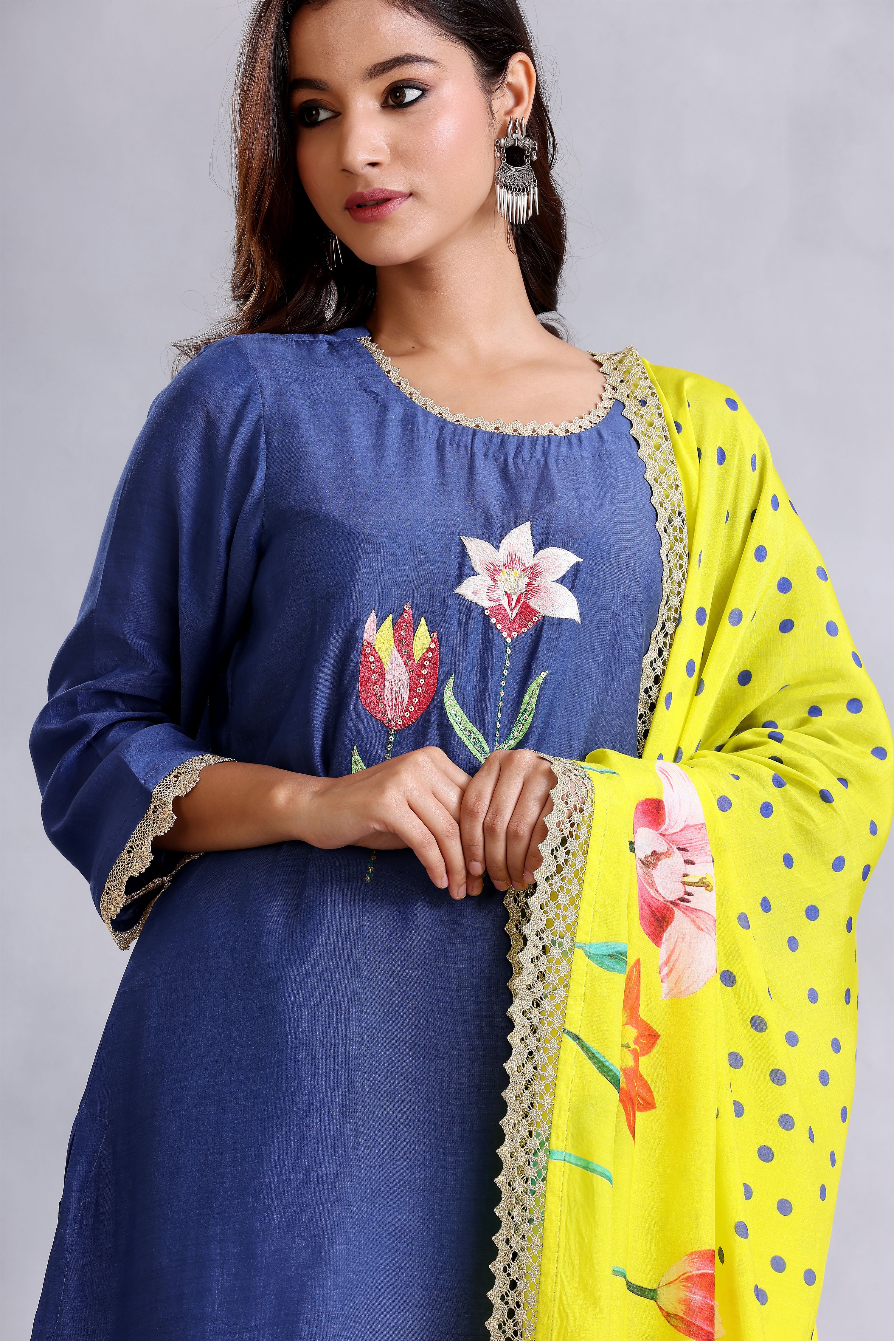 Kurta Set - Royal Blue