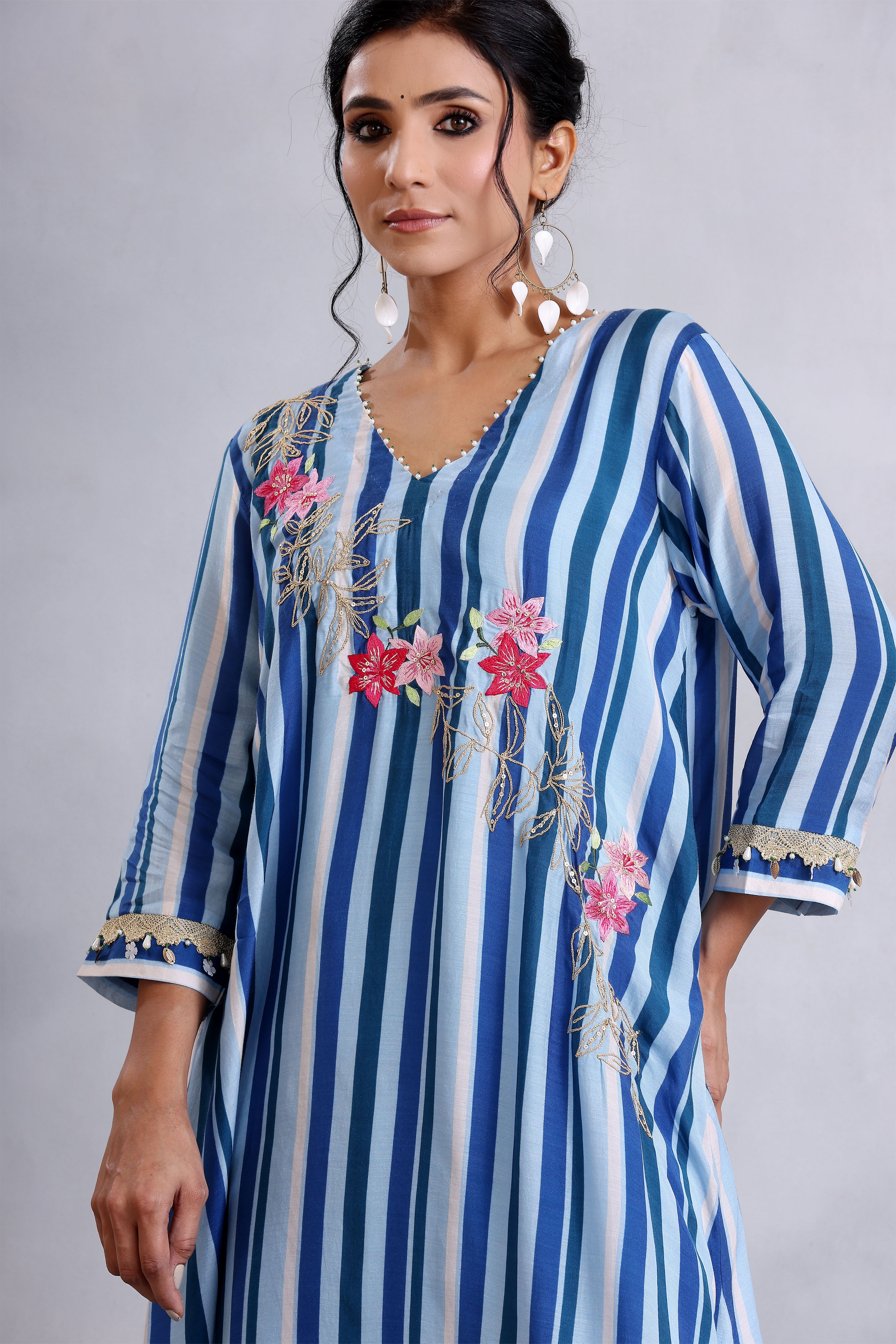 Kurta Set - Blue