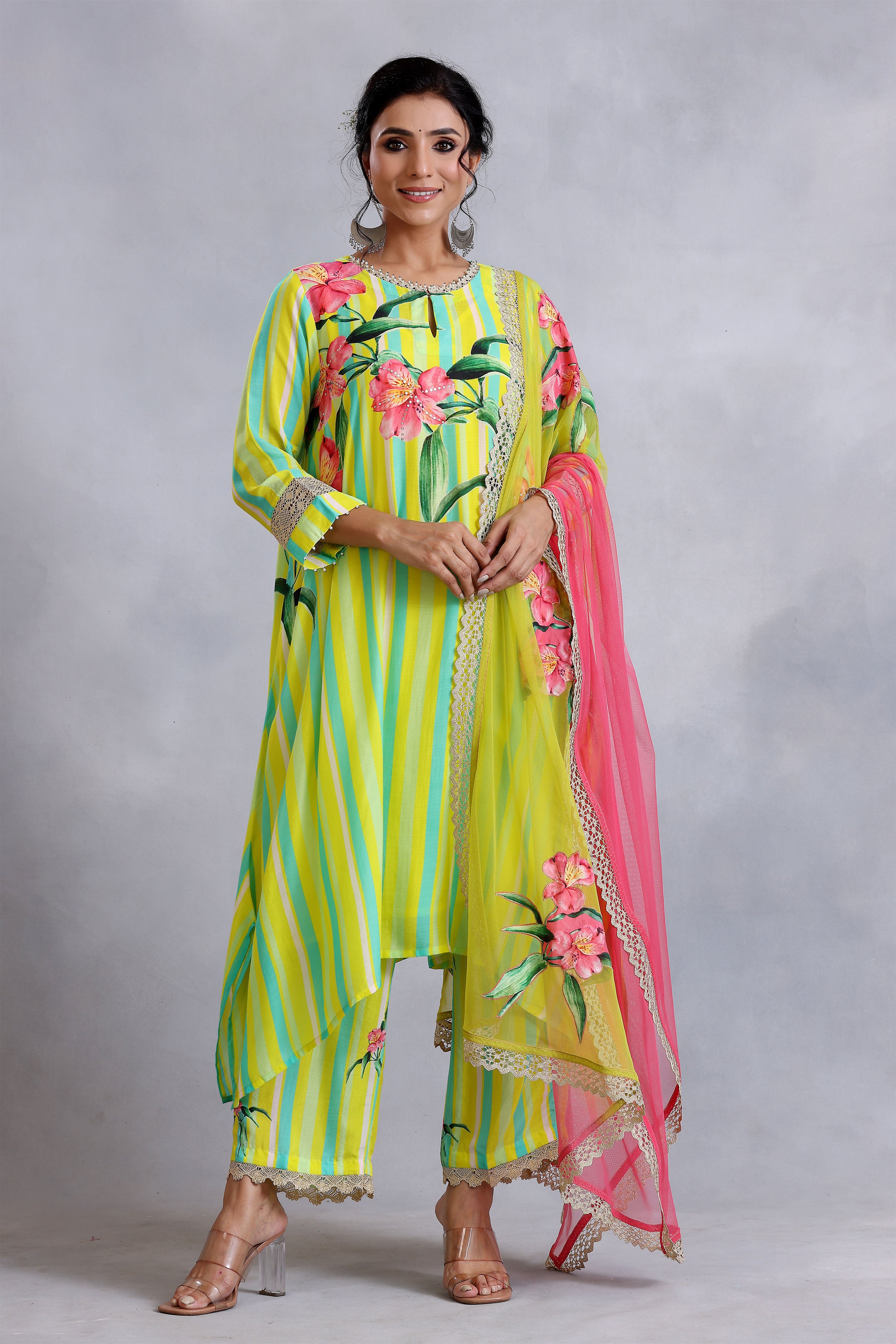 Kurta Set - Yellow