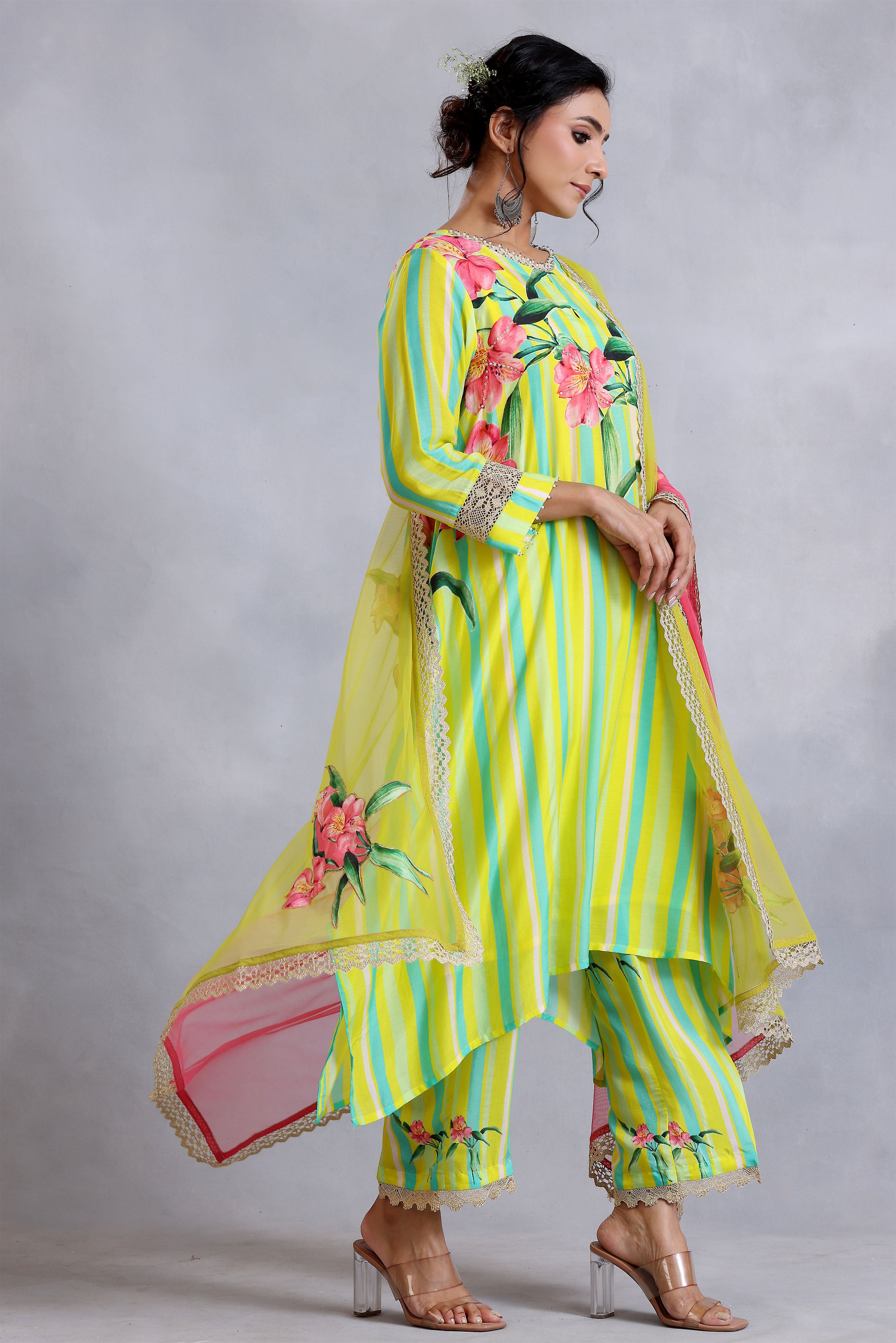 Kurta Set - Yellow