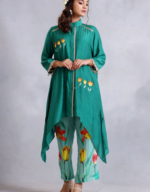 Kurta set - Emerald Green