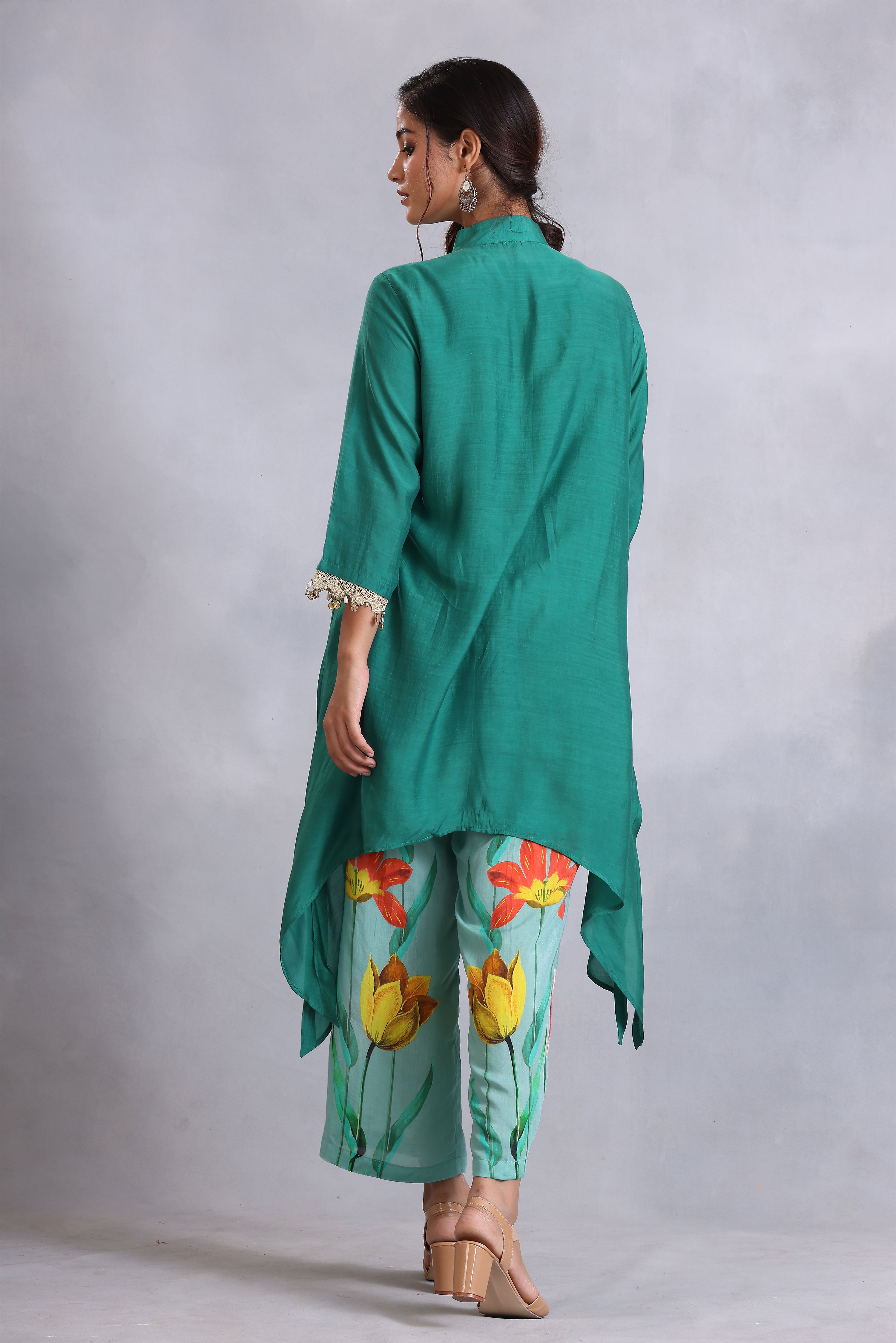 Kurta set - Emerald Green