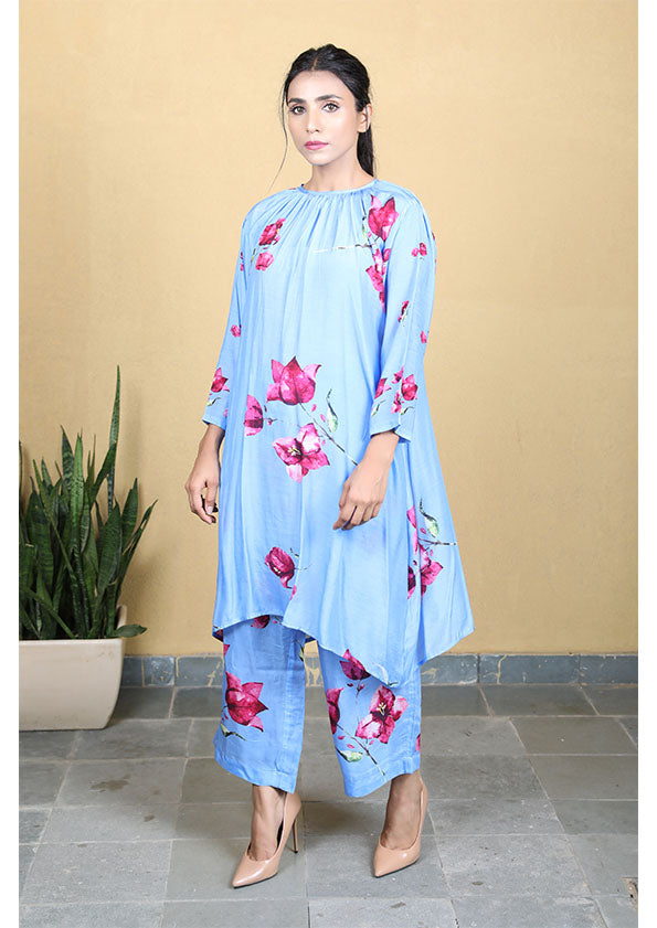 Kurta Set - Powder Blue