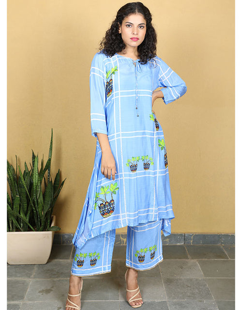 Kurta Set - Powder Blue